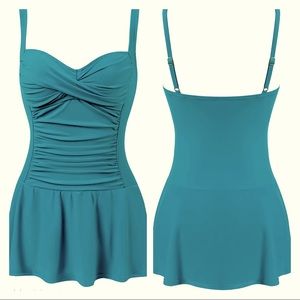 Tummy Control One Piece Swimsuit